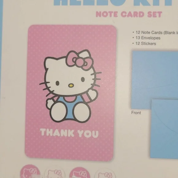 Hello Kitty Note Card Set - Picture 4 of 4